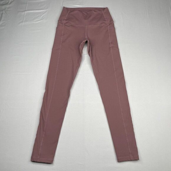 Buff Bunny Luna Pocket Legging Dusty Mauve Pink - Picture 2 of 12